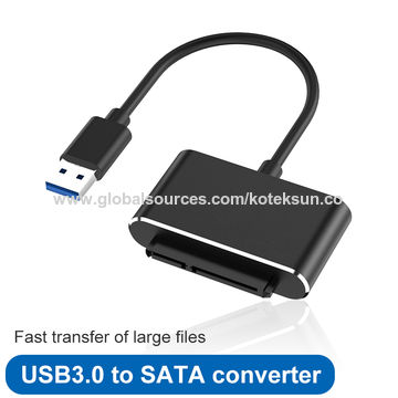 Buy Wholesale China Sata To Usb Cable - Usb 3.0 To 2.5 Sata Iii Hard Drive  Adapter - External Converter For Ssd/hdd & Sata Usb , Usb 3.0 To Sat  Adapter,sata Cable,sata