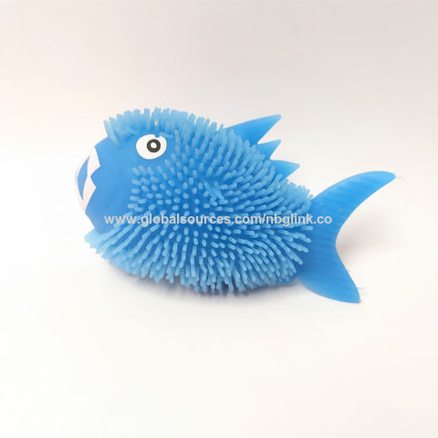 Stress Ball Tpr Squishy Light Up Squeeze Balloon Puffer Ball