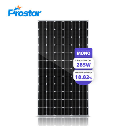 Buy Wholesale China Prostar 285w Solar Panel 285 Wp High Efficiency ...