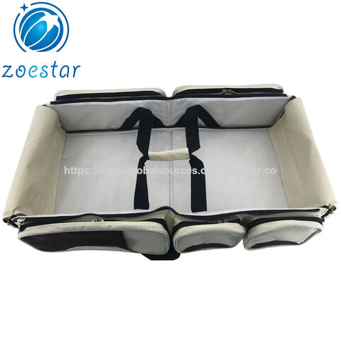 Bolso Maternal 3 en 1 para Viaje, Bolso de Hombro, Cuna Plegable Portátil, Cambiador para Bebé for sale at factory direct price
