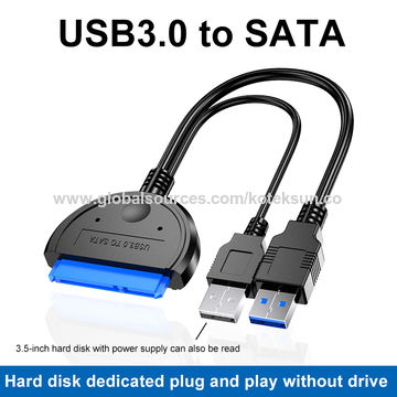 USB 3.0 To 2.5 SATA III Hard Drive Adapter Cable W/ UASP SATA To USB Converter 