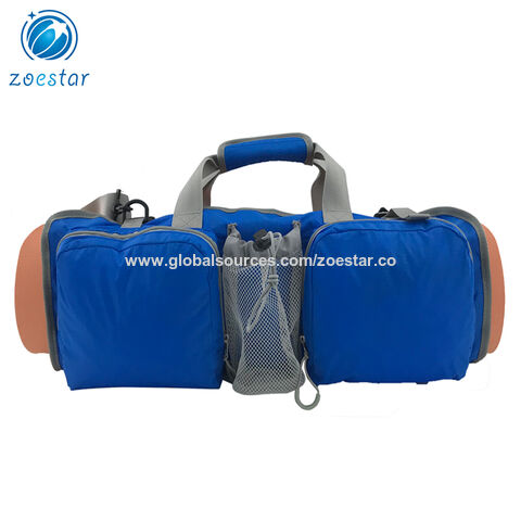 Yoga Mat Carry Bag Handmade Gym Carrier Holder Tote Bags with Shoulder Strap 