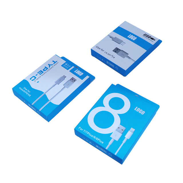 Buy Wholesale China Custom Charging Cable Packaging Usb Data Cable Box ...
