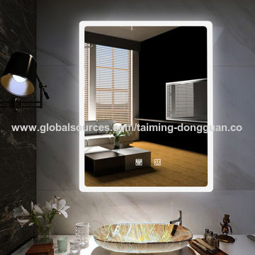 Featured image of post Bathroom Mirror With Led Lights And Bluetooth