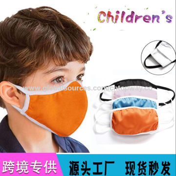¡EN STOCK! Mascarillas de algodón reutilizables para niños a bajo precio al por mayor for sale at factory direct price