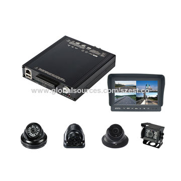 China Truck Camera System, 4-ch 4G GPS WIFI Truck DVR With Cameras On ...