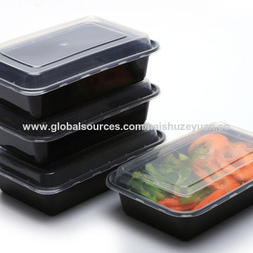 Wholesale Meal Prep Food Containers Compartment Lunch Box Microwavable With Lids 