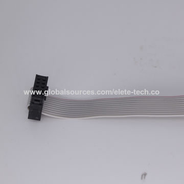 2Pcs 2mm Pitch 2x17 Pin 34 Pin 34 Wire IDC Flat Ribbon Cable Length 28CM 