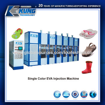 Single Color Eva Injection Molding Machine, Eva Slipper Injection