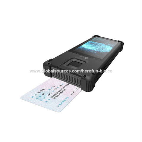 Terminal biométrico Tableta con lector de huellas dactilares 3G/4G con soporte SDK for sale at factory direct price