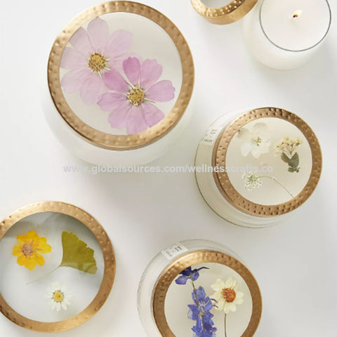Buy Wholesale China Wholesale Custom Luxury Glass Scented Soy Candle ...