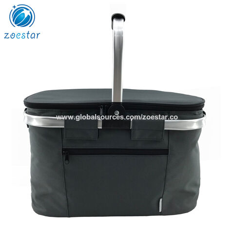 Outdoor Waterproof Portable Thermal Bag For Food Beer Delivery Camping  Supplies Lunch Box Cooler Picnic Basket Beach Travel Work