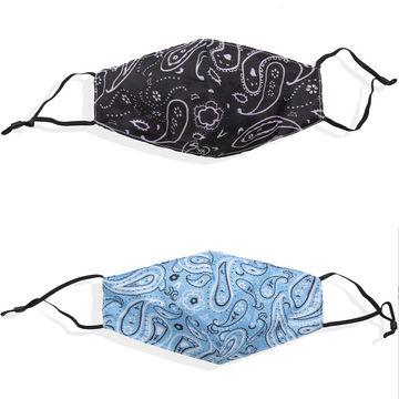 Masques faciaux en tissu imprimé respirant et anti-poussière à la mode, meilleures ventes for sale at factory direct price