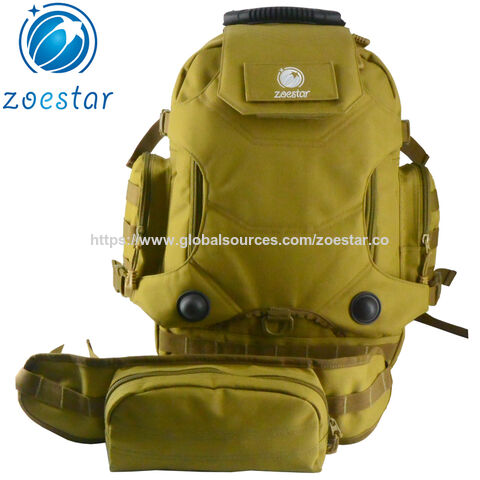 backpack with detachable fanny pack