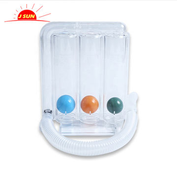 Medical deep breathing exerciser 600cc 900cc 1200cc 3 balls incentive ...