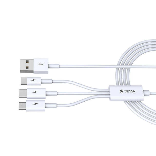 Câbles de charge rapide 3 en 1 Devia - Câbles de transfert de données for sale at factory direct price