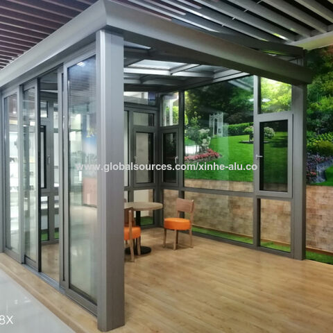Jardín de invierno de aluminio - Estructura de aluminio para jardín de invierno a medida