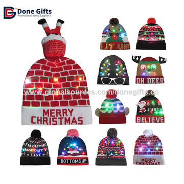 light up christmas toque