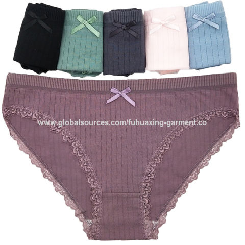 Stock Solid Color Comfortable Fashion Ladies Inner Wear Panties Women  Organic Cotton Underwear $0.48 - Wholesale China Woman Underwear at Factory  Prices from Shenzhen Fuhuaxing Garment Co.,ltd