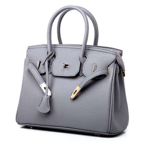 Bolso de mano de platino Lichee al por mayor, nuevo y de moda para mujer for sale at factory direct price