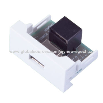 Module convertisseur d'interface RJ45 vers USB 22.5x45, Adaptateur de connecteur multimédia XJY-DMT-USB2.0A-RJ45 for sale at factory direct price