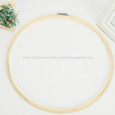 Buy Wholesale China Embroidery Hoop Bamboo Circle Cross Stitch