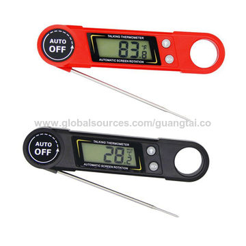 herten Het hotel Dictatuur Buy Wholesale China The New Voice Barbecue Thermometer, Kitchen Cooking  Barbecue Electronic Thermometer & Voice Barbecue Thermometer,grill  Thermometer at USD 7.55 | Global Sources