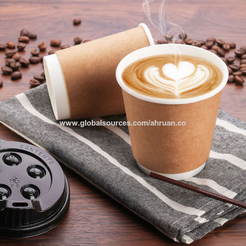 Buy Wholesale China Single Wall Paper Cup With Handle For Hot Drinking ...