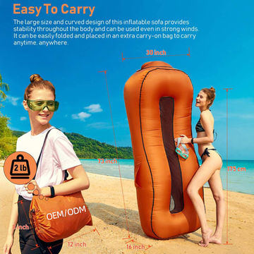 beach inflatable bed