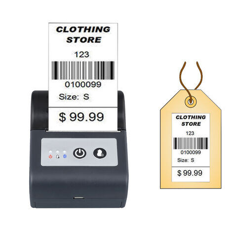 Buy Wholesale China Odm 80mm Qr Code Mobile Supermarket Hand Thermal ...