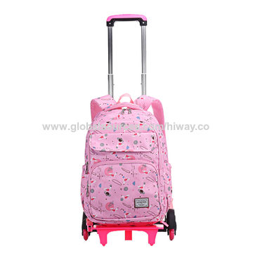 Large-Capacity Schoolbags for Students to Reduce The Burden of Trolley Backpack Breathable and Waterproof