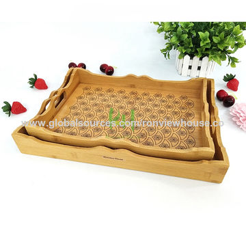 Bamboo Fruit Trays Closet Storage Boxes Bamboo Cutlery Trays Bamboo ...