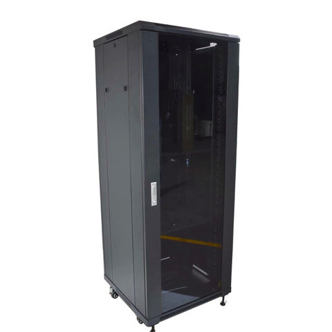 China 37U server racks,glass door network cabinet with fans,locks. on ...