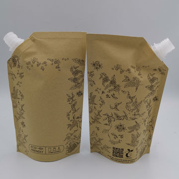 Compostable Doypacks, Food Pouches with Zippers