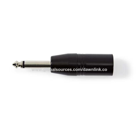 Connection cable with XLR 3P FEMALE / JACK 6.35 MALE