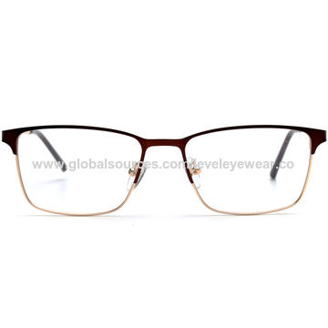 Buy Wholesale China Men's Glasses, Metal Optical Frames, Square Eyewear,  Full Frame Fashion Style Eyeglasses & Man Optical Frame at USD 2.99 |  Global Sources