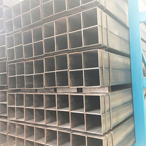 Quadratische Stahlrohre, verzinkt, ASTM A500, Konstruktion, geschweißte Stahlrohre, Hohlprofile for sale at factory direct price