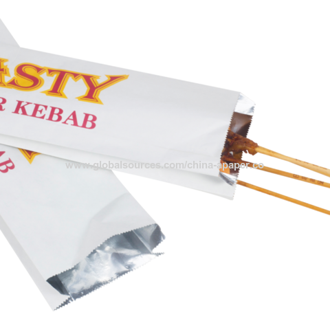 Kebab Printed Foiled Bag - VS Packaging