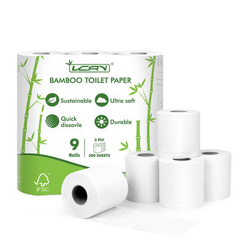 Buy Wholesale China 3-ply Bamboo Paper Toweltoilet Paper/paper Toilet ...