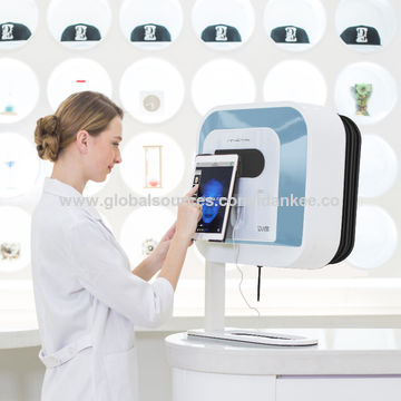 Skin Test Using Automat China DJM New Technologies Skin Analyzer Machine With Ipad For Auto ...