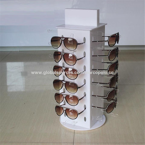 Sunglasses Rack Sunglasses Holder Glasses Display Stand Water Clear YZH 