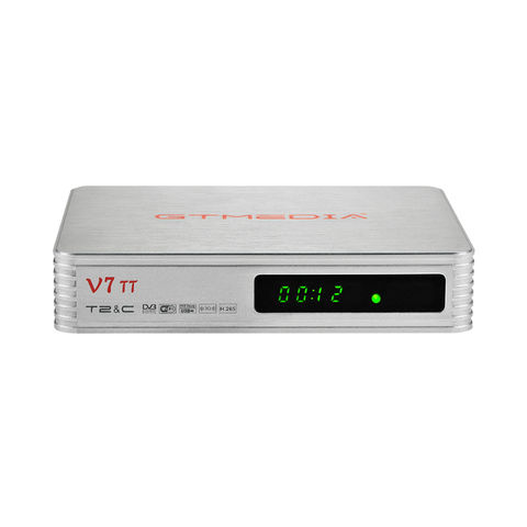 Coche DVB-T2 DVB-T Receptor de TV digital PLP múltiple Caja de