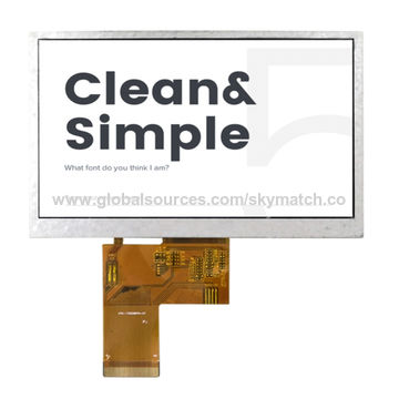 tft display im pins factory