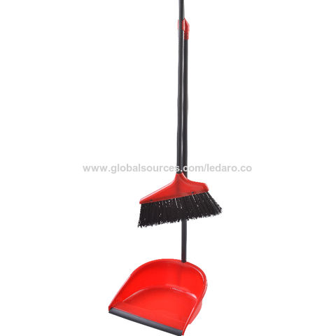 Buy Wholesale China Quick 'n Easy Upright Broom And Dustpan Set-sturdy Long  Handled Broom Dustpan Combo & Long Handled Dustpan With Broom at USD 0.805