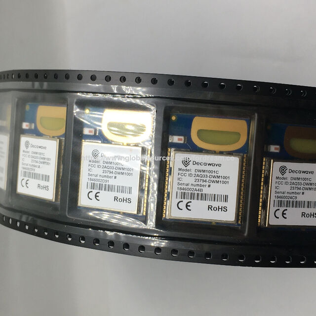 Módulo transceptor UWB DWM1001C 802.15.4, Bluetooth v4.0, 2.4GHz, 6.5GHz integrado for sale at factory direct price