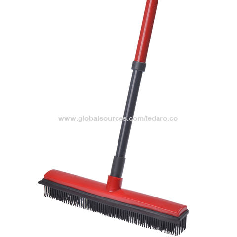 Simply Natural Rubber Broom Set with Hand Brush