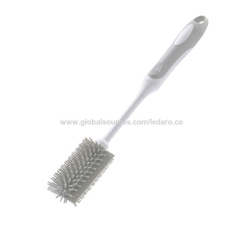 Buy Wholesale China Bottle Cleaning Brushes, Silicone Long-handle Cup Brush  Without Dead Corner Kitchen Cleaning Brush & Bottle Cleaning Brushes at USD  0.1