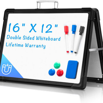 Magnetic Whiteboard Small Large White Notice Board Dry Wipe Office Home School 