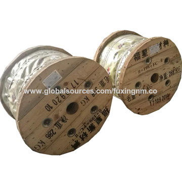 Zs Rope Lay China Ungalvanized Elevator Wire Rope ZS Lay With Diameter 8mm , 8x19W ...