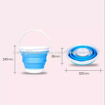 Home Small Folding Washing Machine Student Dormitory Underwear Socks Mini  Cleaning Machine Portable Laundry Bucket